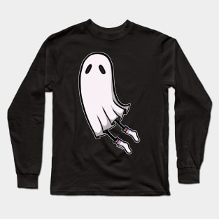 Tube Sock Ghost Long Sleeve T-Shirt